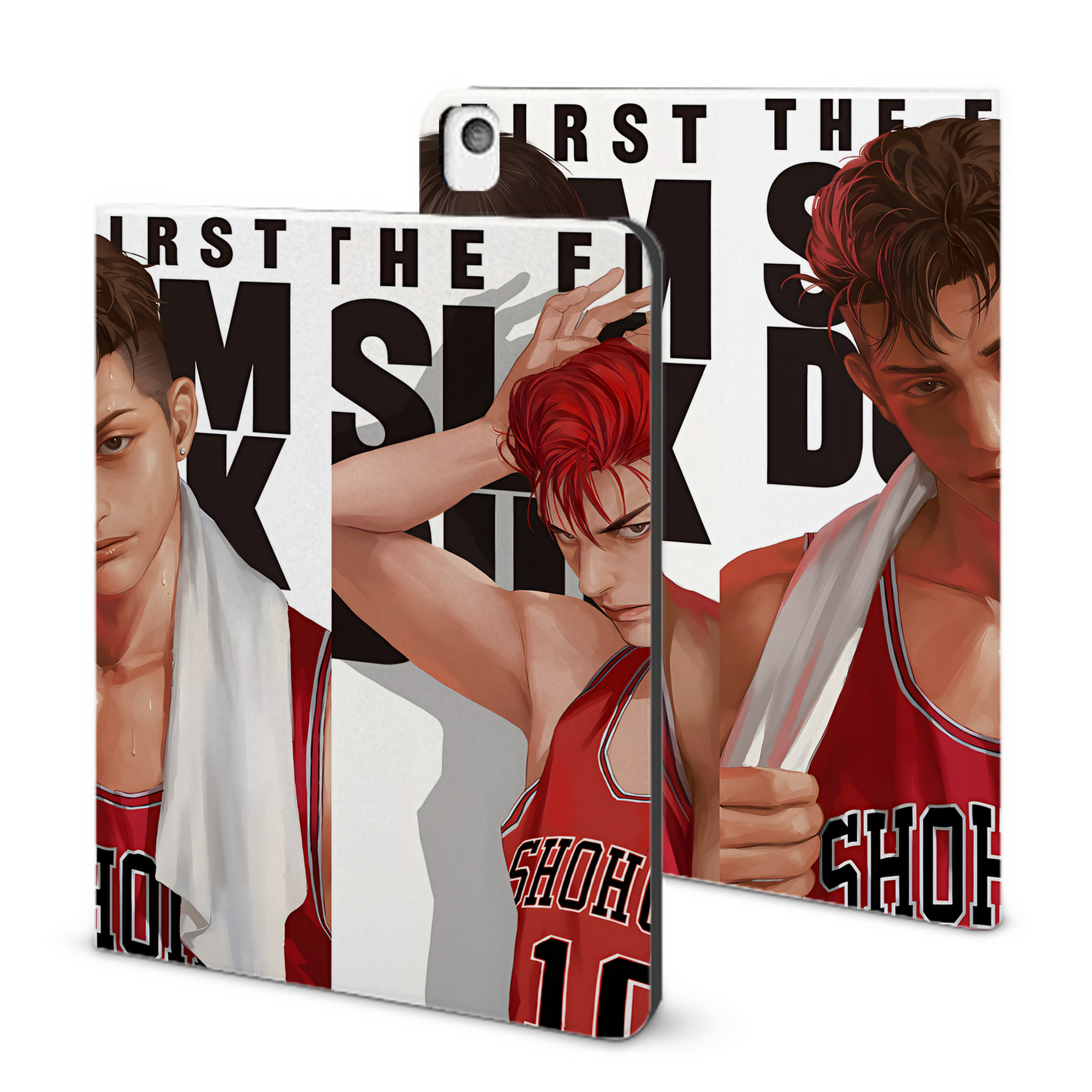 （画像用） SLAM DUNK／スラムダンク IPadケース ペンホルダー付き ブックスタイルデザイン